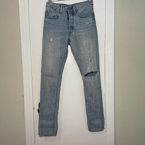 Levi’s 501® SKINNY WOMEN'S JEANS size 26 - Picture 2 of 7